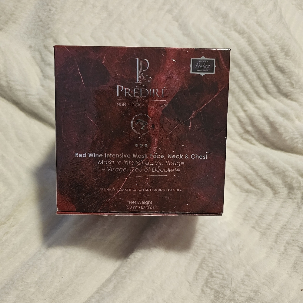 Predire Paris Red Wine Intensive Mask Face, Neck and Chest, 50 ml